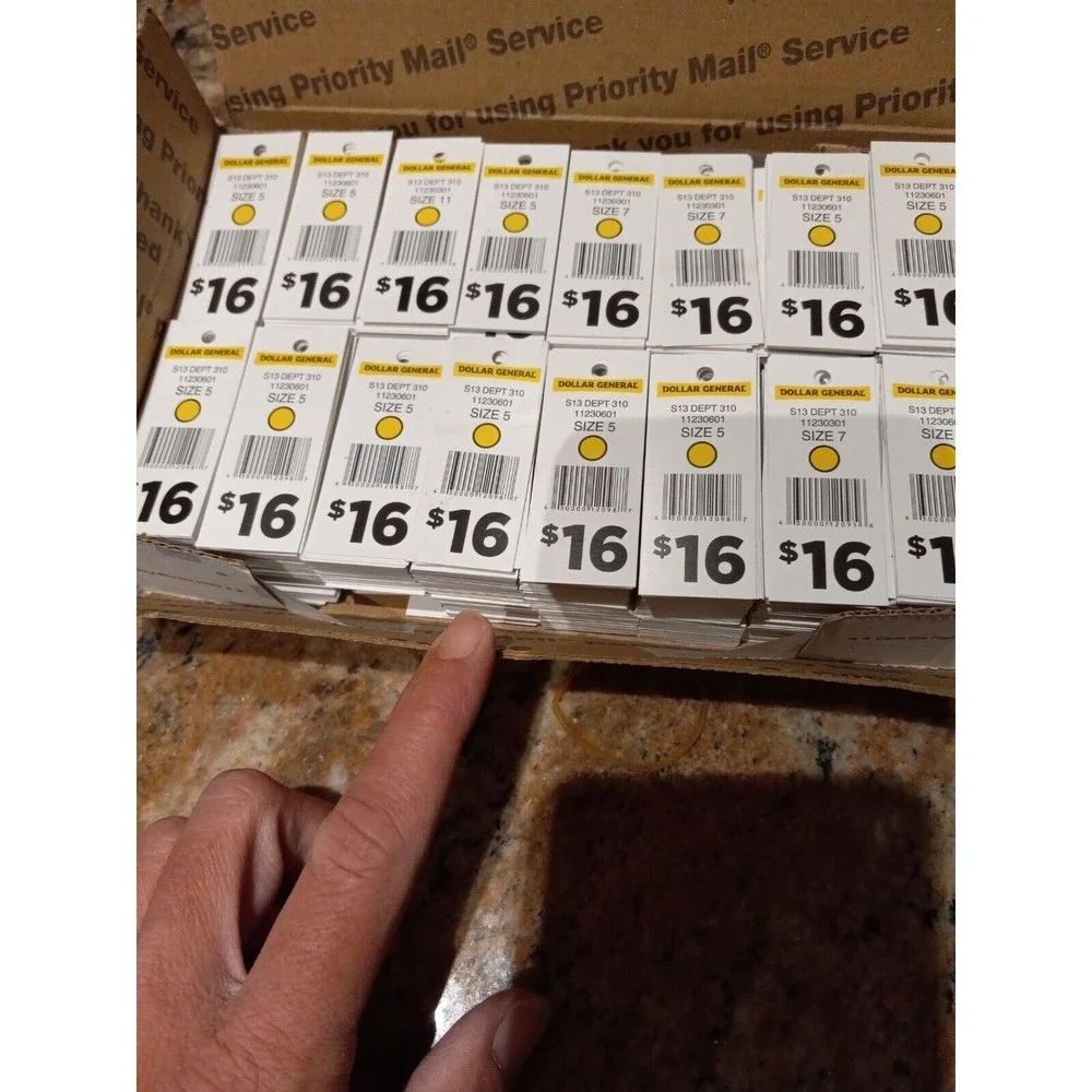 Dollar General Clothing Tags